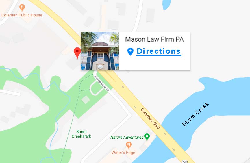 Mason Law Firm - Main Office on Map